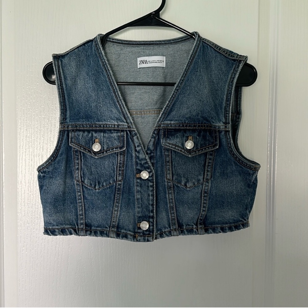 Zara | Denim Vest